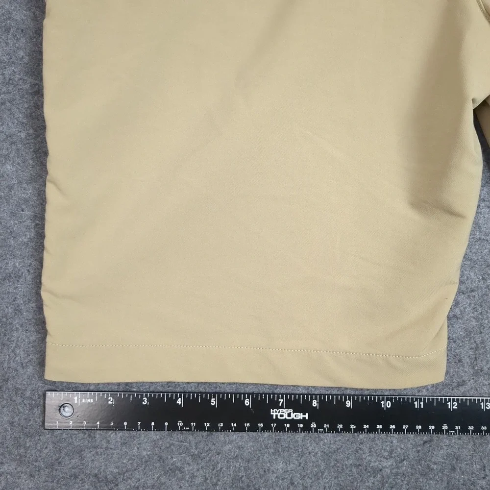Under Armour Mens HeatGear Match Play Golf Shorts Khaki Tan Loose Fit Size 40